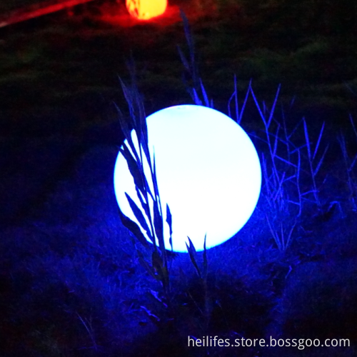 LED Solar Colorful Garden Lamp Light